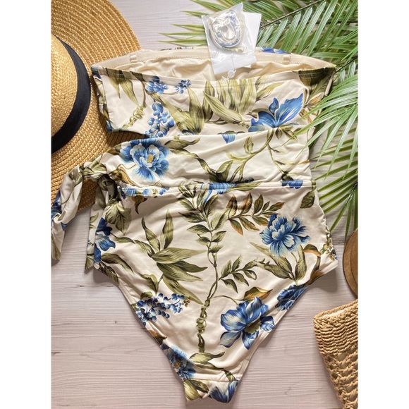 Zimmermann Bandeau Cutout Swimsuit - Picture 6 of 10